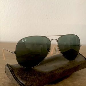 Ray-Ban aviator sunglasses